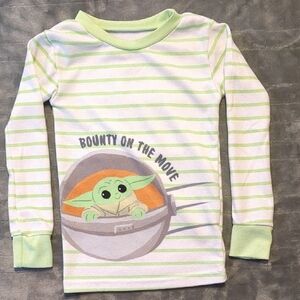 Star Wars Kids Striped Green Shirt